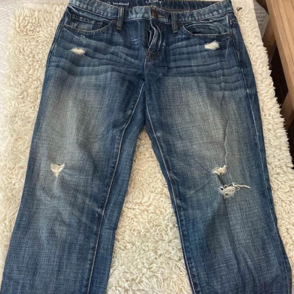 Loft boyfriend jeans